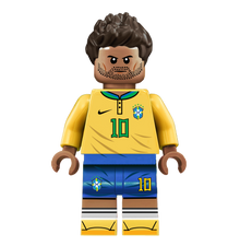 Neymar - Famous Minifigs Custom Printed Minifigure