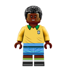 Pele - Famous Minifigs Custom Printed Minifigure