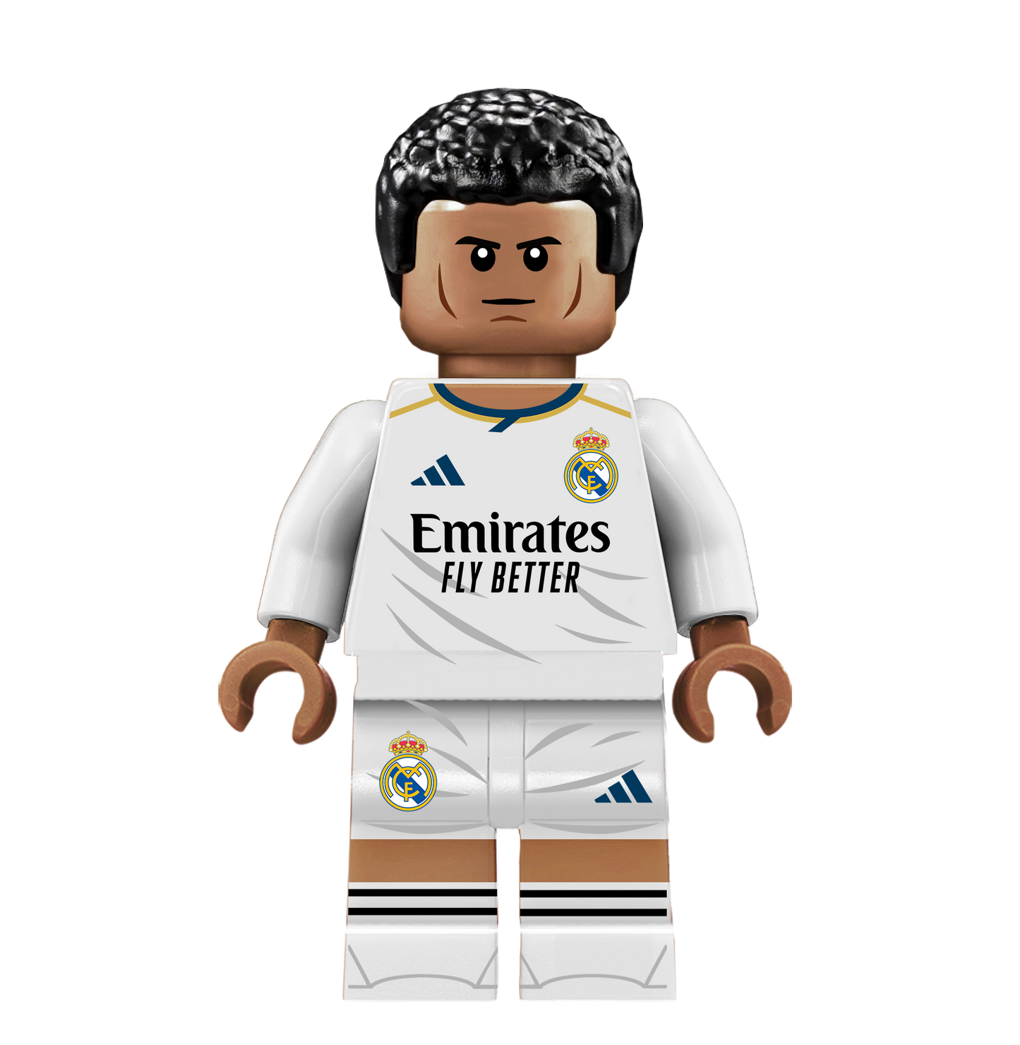 Kylian Mbappé - Famous Minifigs Custom Printed Minifigure