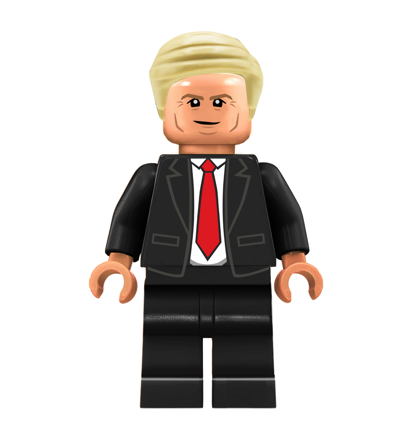 Donald Trump Minifigure - Famous Minifigs Custom Printed Minifigure