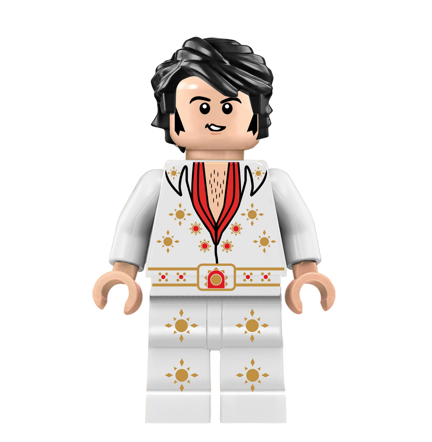 Elvis - Famous Minifigs Custom Printed Minifigure