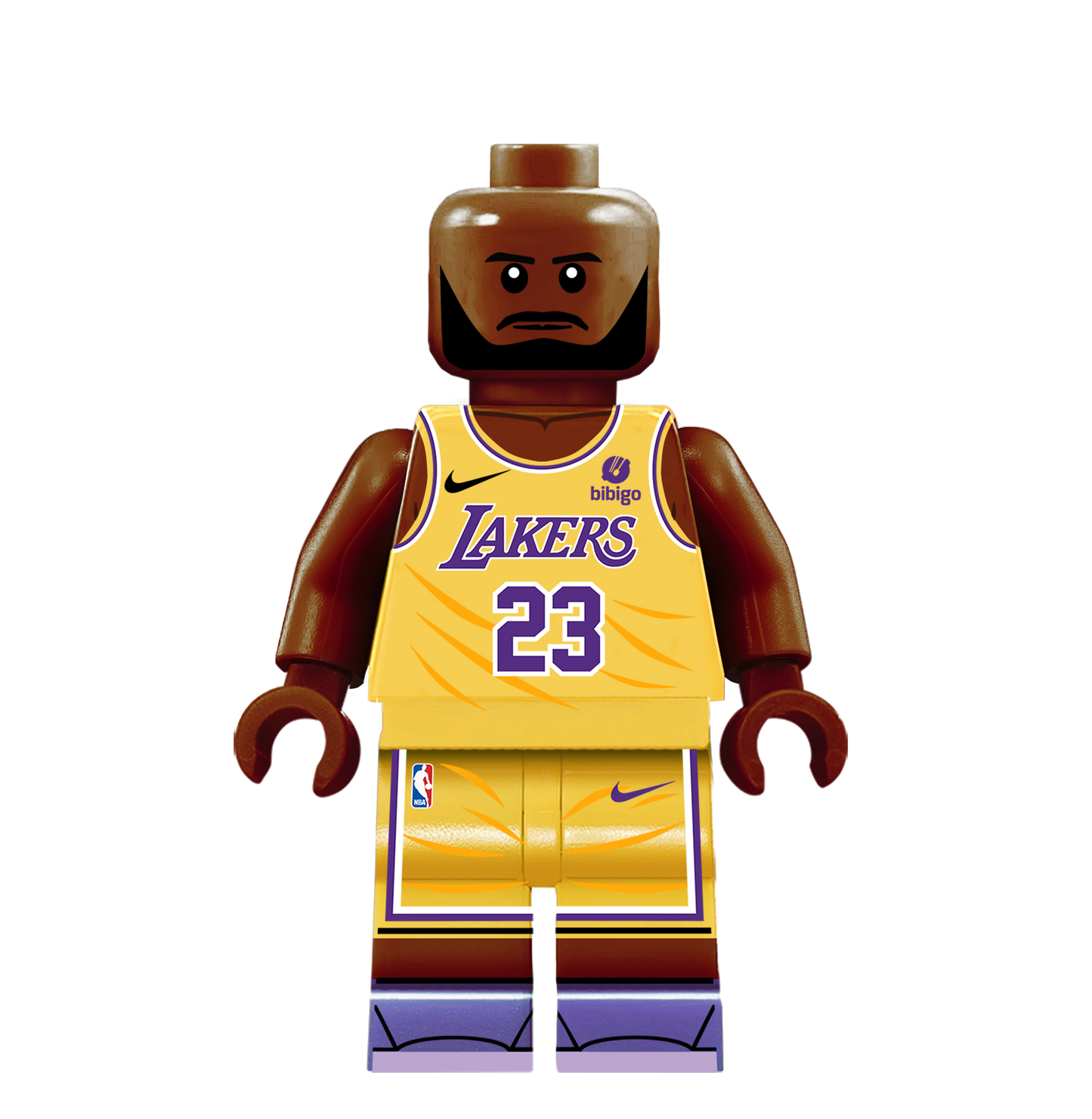 Lebron James Famous Minifigs Custom Printed Minifigure