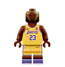 Lebron James Famous Minifigs Custom Printed Minifigure