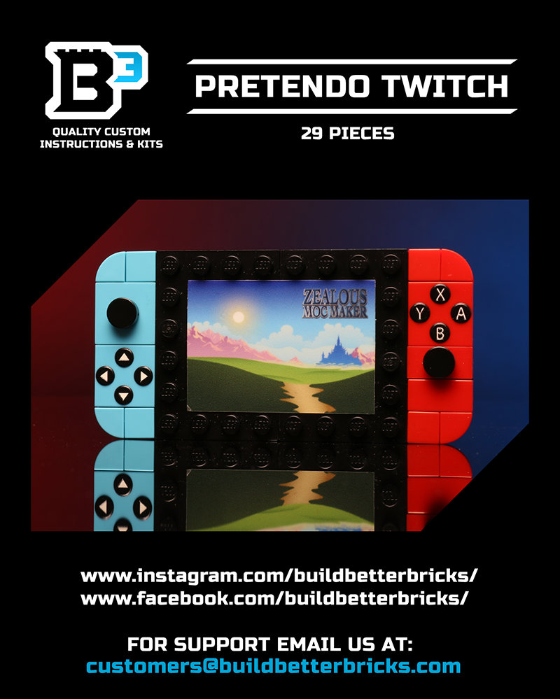 Custom Pretendo Twitch Console Building Set