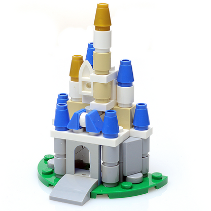 Custom Mini Magical Castle made using LEGO parts - B3 Customs