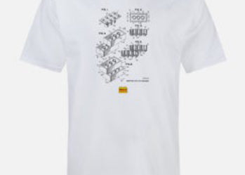 Brick Design Shirt - White