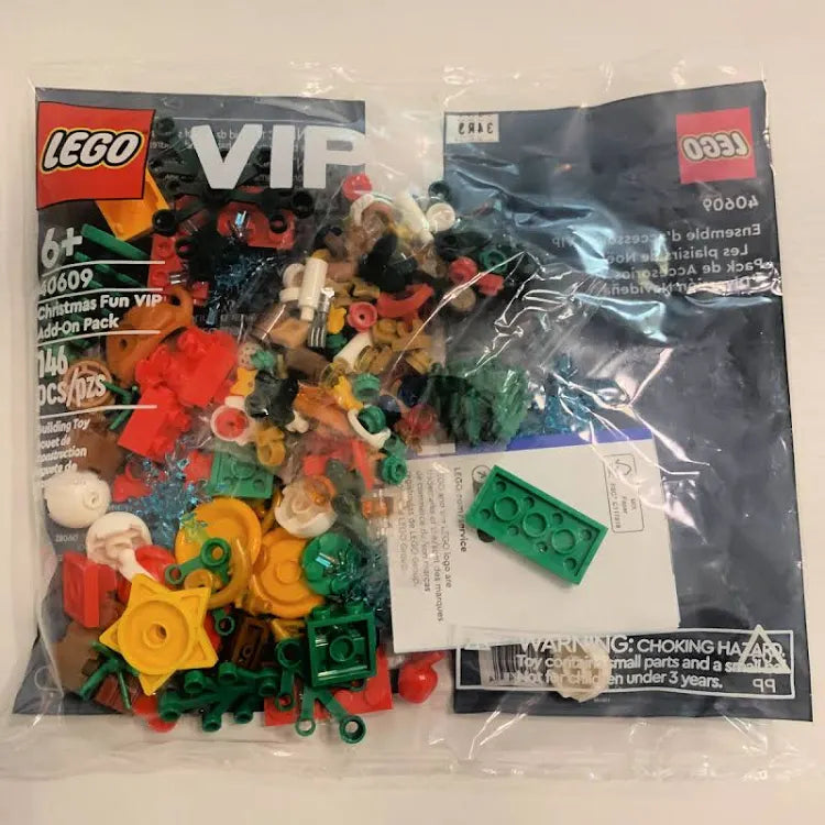 LEGO VIP 40609 Christmas Fun VIP Add-On Pack