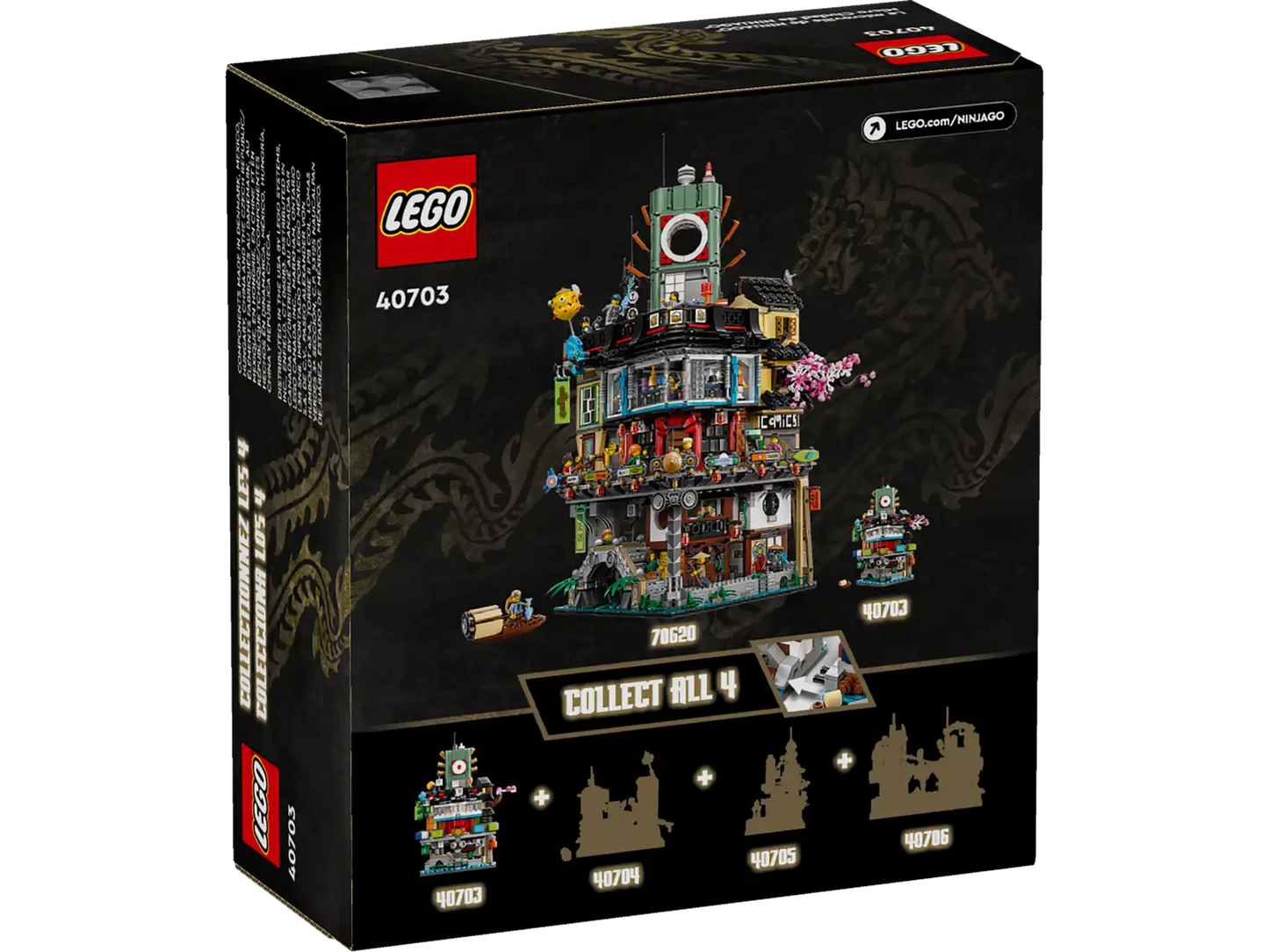 LEGO Ninjago 40703 Micro Ninjago City