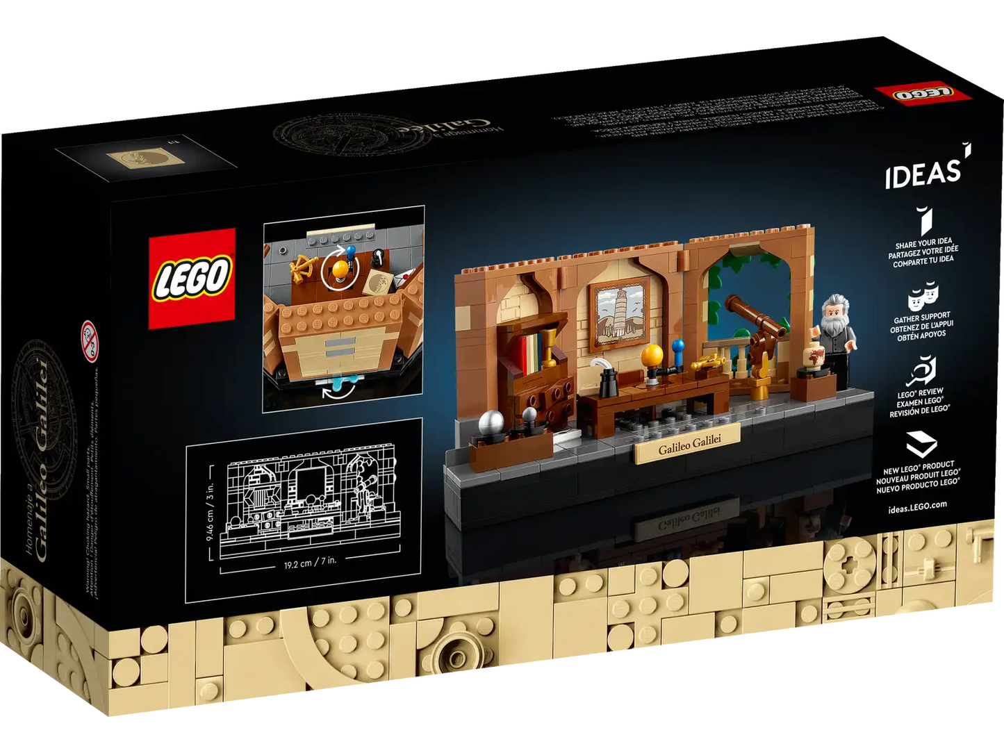 LEGO Ideas 40595 Tribute to Galileo Galilei