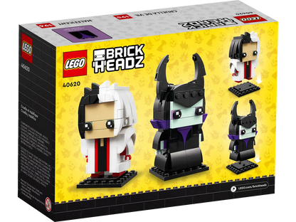 LEGO Brickheadz 40620 Disney Villans - Cruella & Maleficant