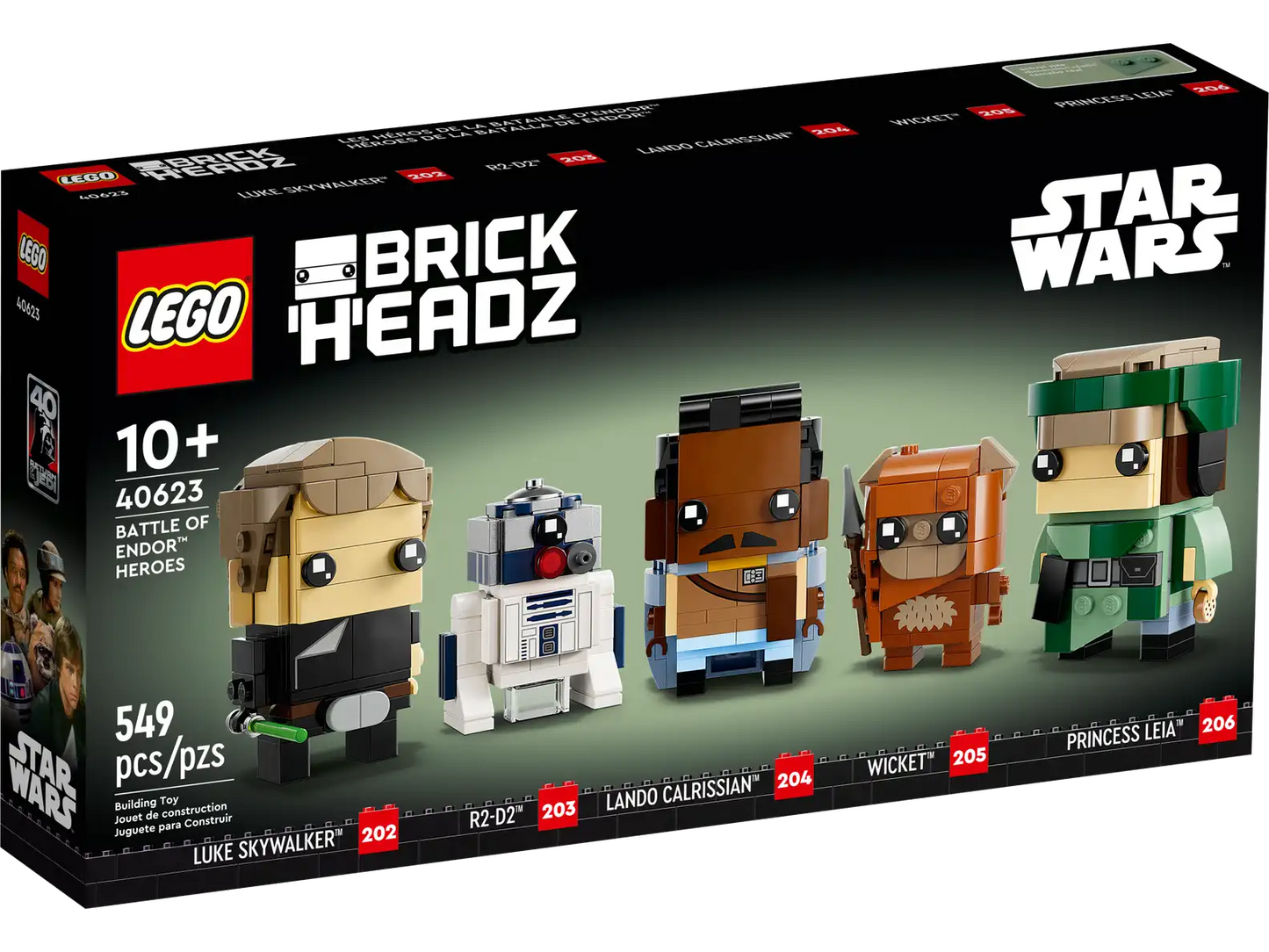 LEGO Brickheadz 40623 Star Wars Battle of Endor Heroes