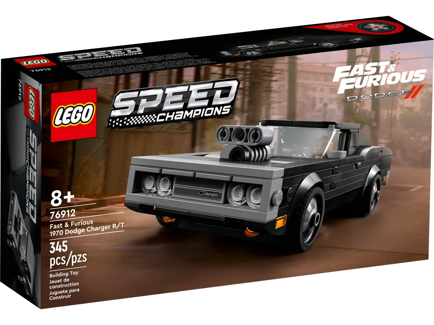 LEGO Speed Champions 76912 Fast & Furious 1970 Dodge Charger R/T