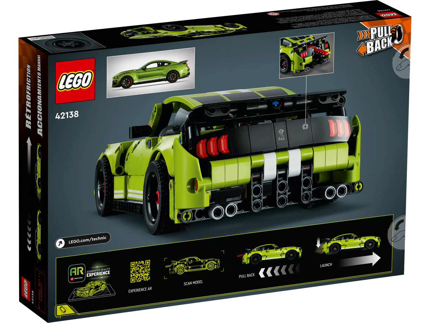 LEGO Technic 42138 Ford Mustang Shelby GT500