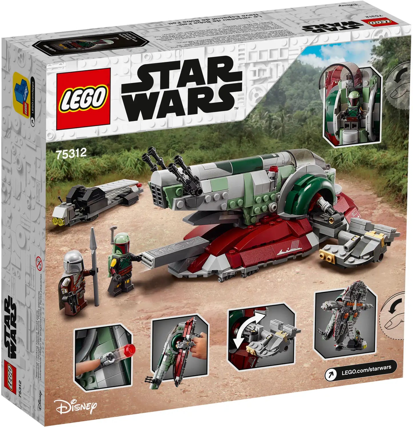 LEGO Star Wars 75312 Boba Fett’s Starship