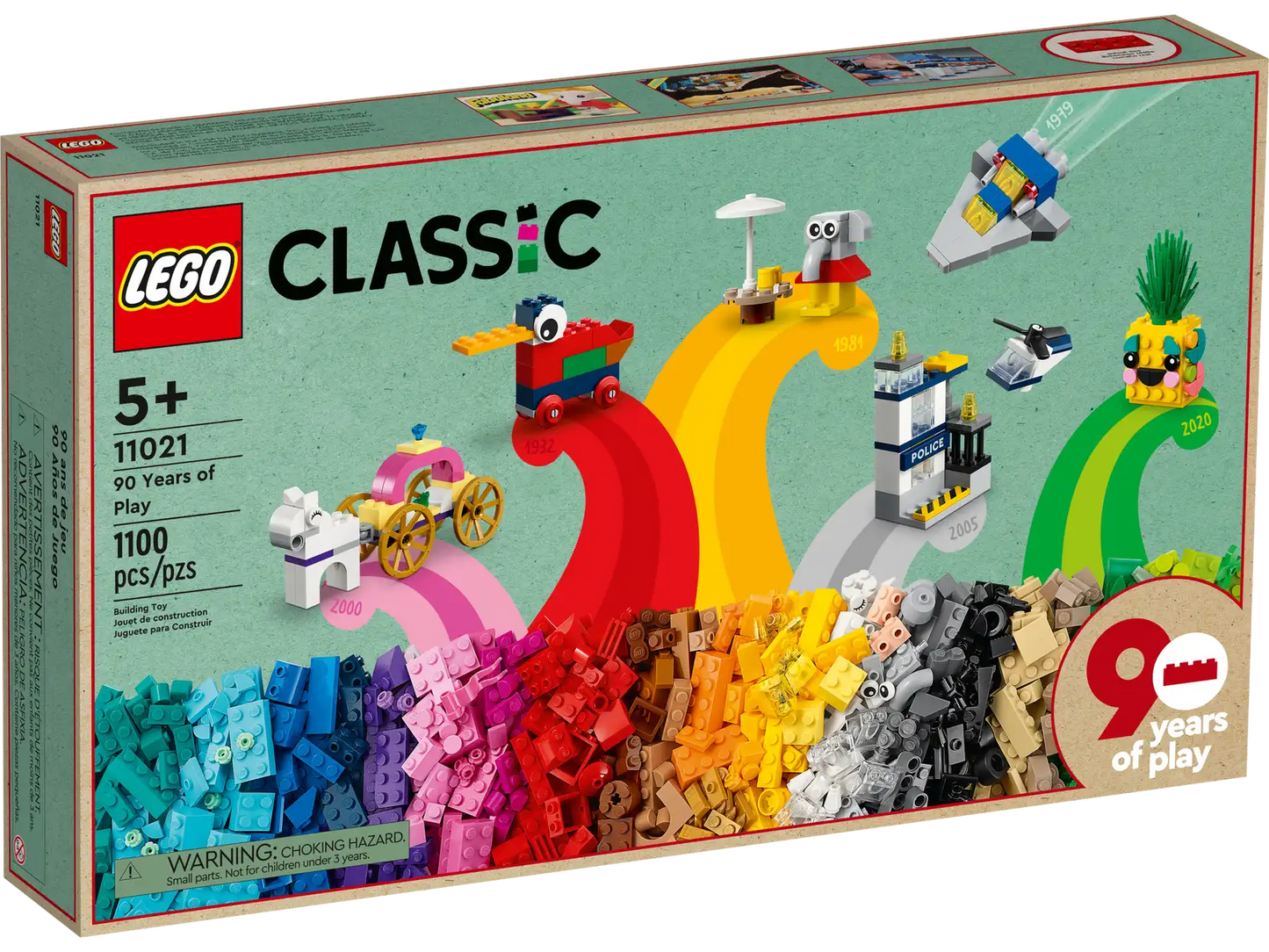 LEGO Classic 11021 90 Years of Play