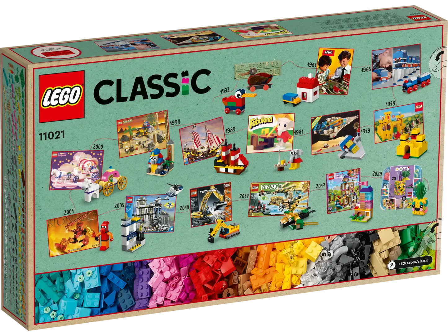 LEGO Classic 11021 90 Years of Play