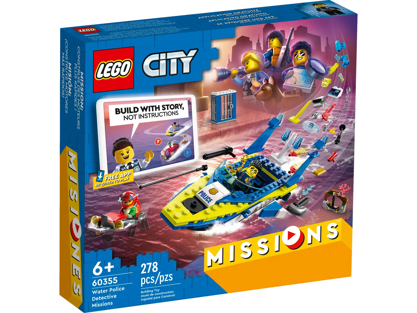 LEGO City 60355 Water Police Detective Missions