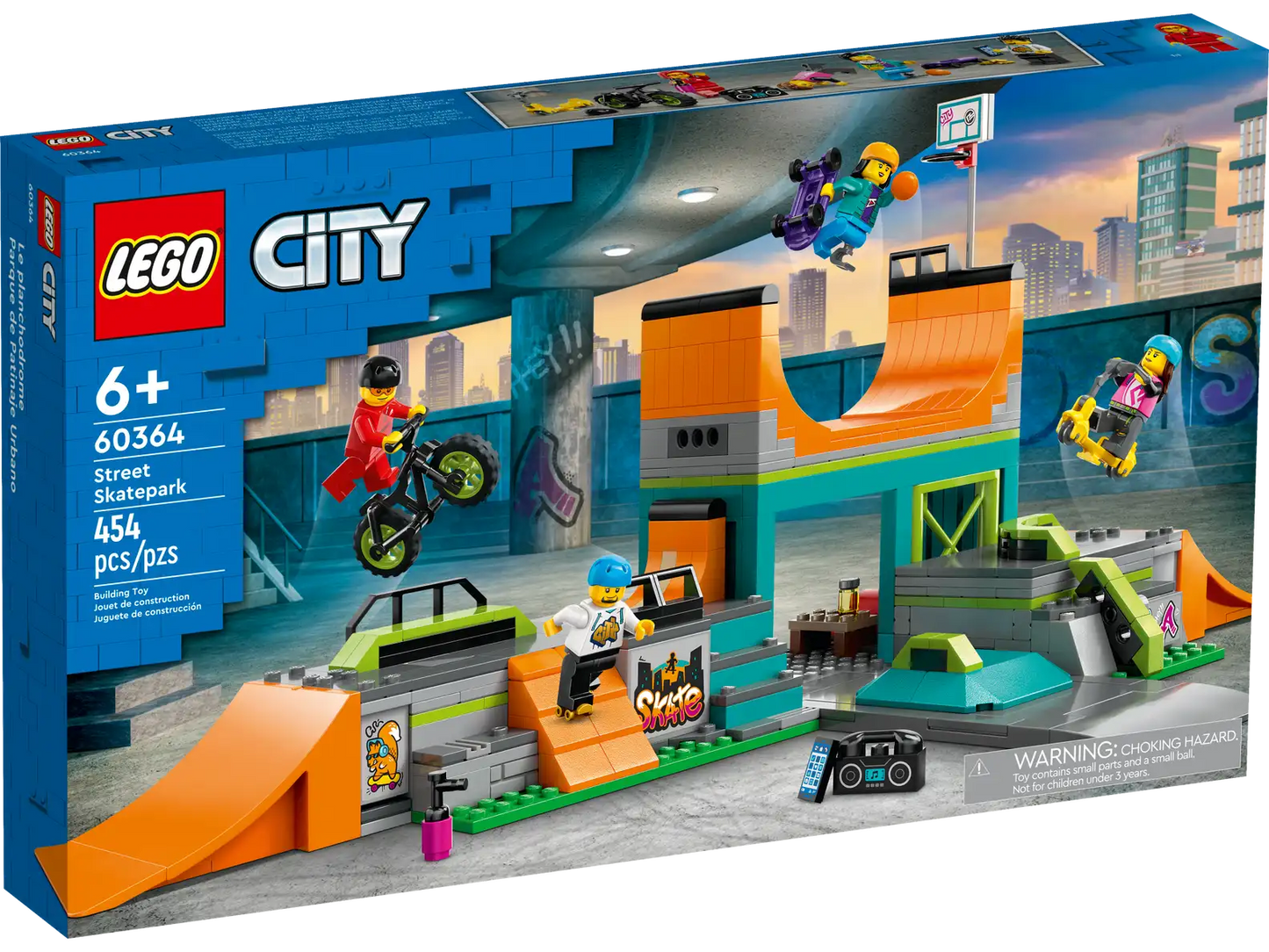 LEGO City 60364 Street Skate Park