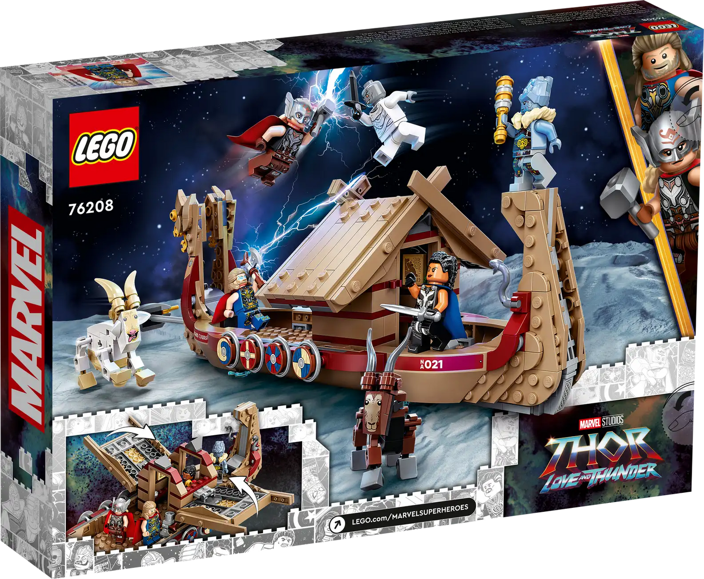 LEGO Marvel 76208 The Goat Boat