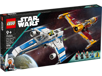 Lego Star Wars 75364 Ahsoka New Republic E-Wing vs. Shin Hati’s Starfighter