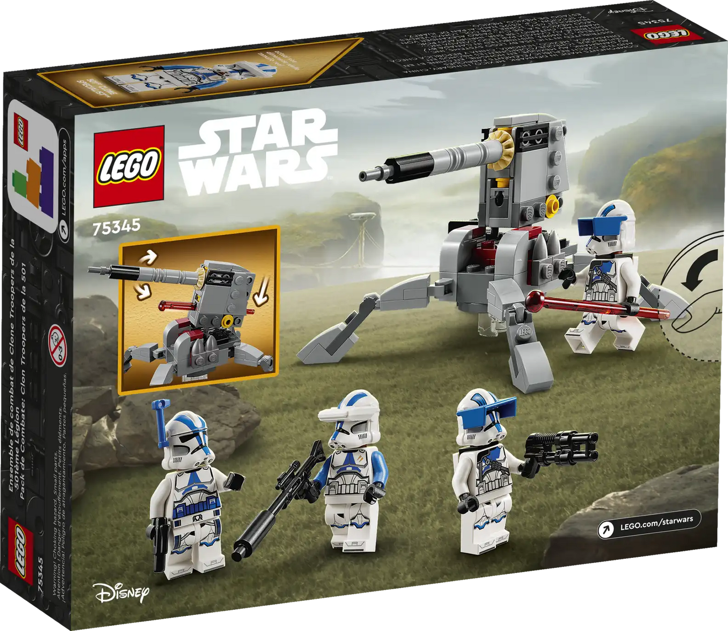 LEGO Star Wars 75345 501st Clone Troopers Battle Pack