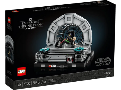 LEGO Star Wars 75352 Emperor’s Throne Room Diorama