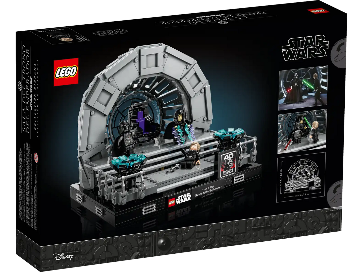 LEGO Star Wars 75352 Emperor’s Throne Room Diorama