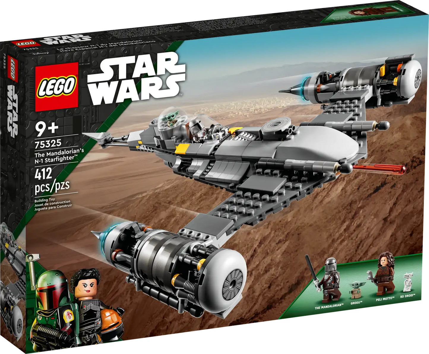 LEGO Star Wars 75325 The Mandalorian's N-1 Starfighter