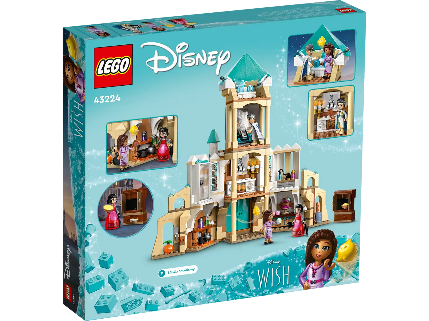 LEGO Disney 43224 King Magnifico’s Castle