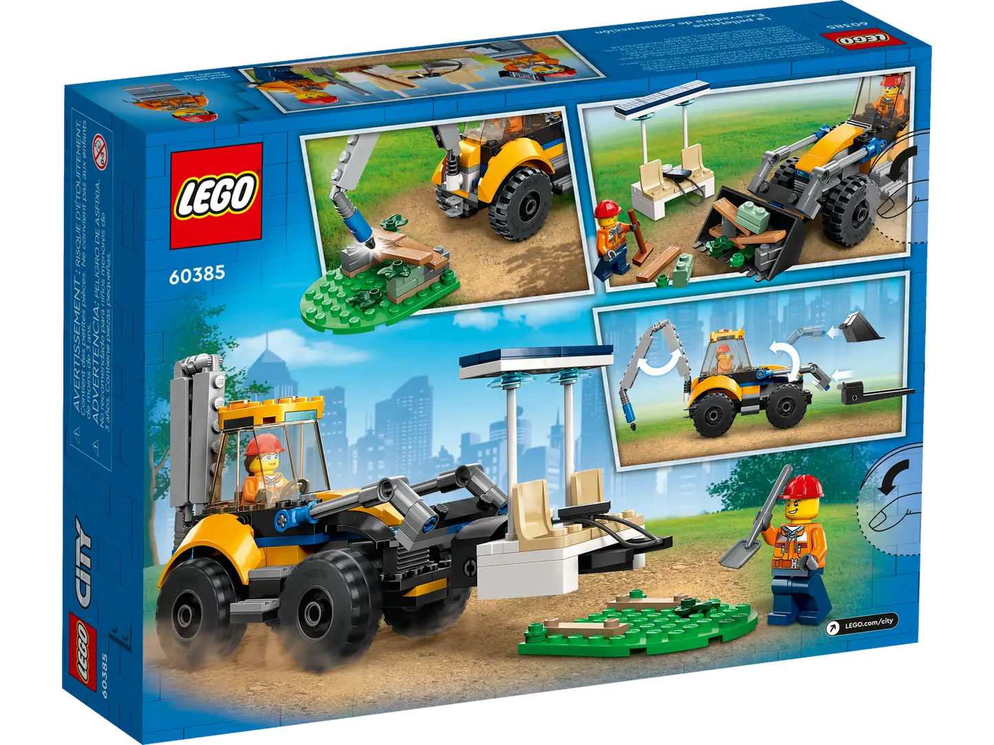 LEGO City 60385 Construction Digger