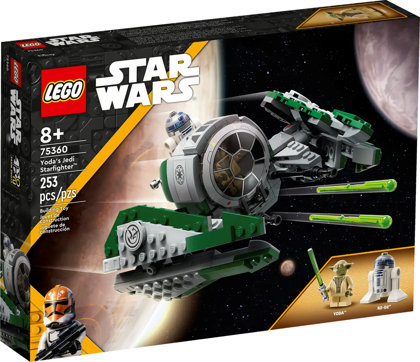 LEGO Star Wars 75360 Yoda's Jedi Starfighter