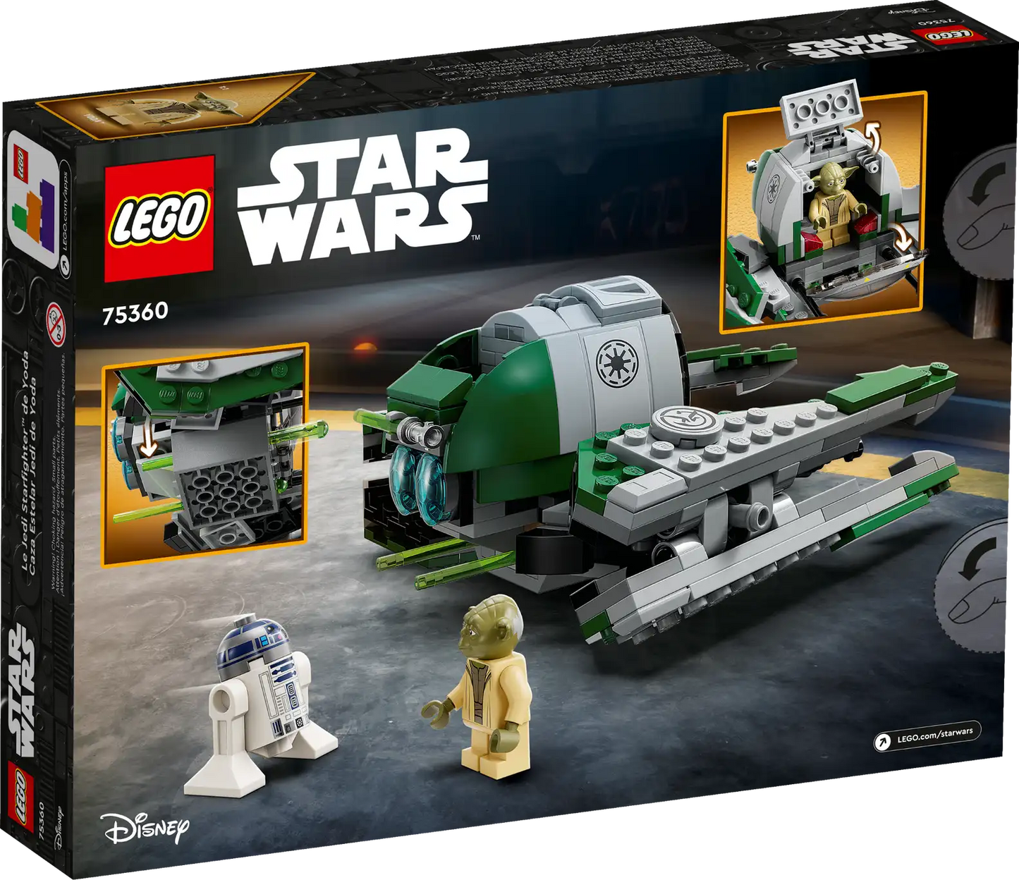 LEGO Star Wars 75360 Yoda's Jedi Starfighter