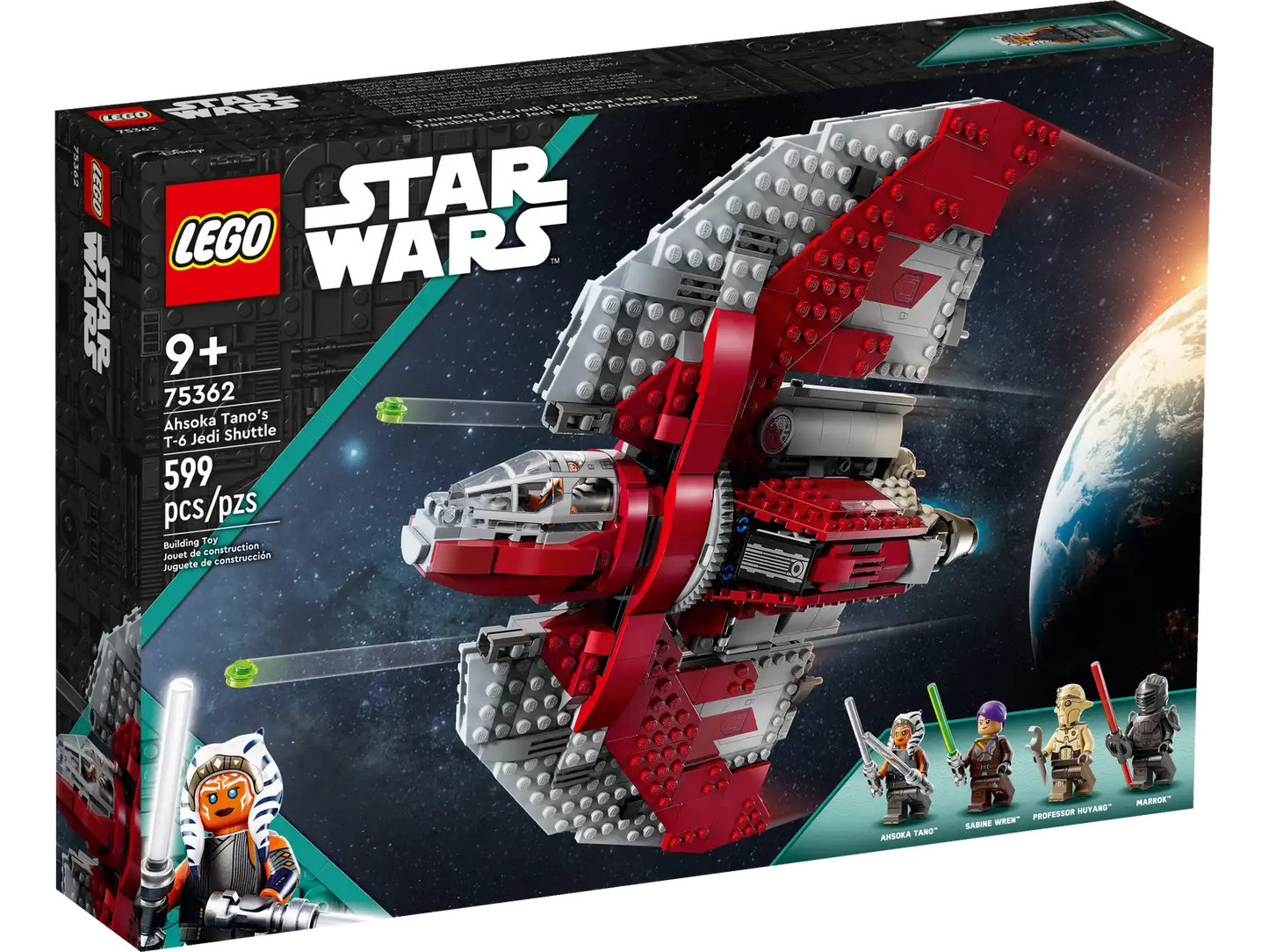 LEGO Star Wars 75362 Ahsoka Tano's T-6 Jedi Shuttle