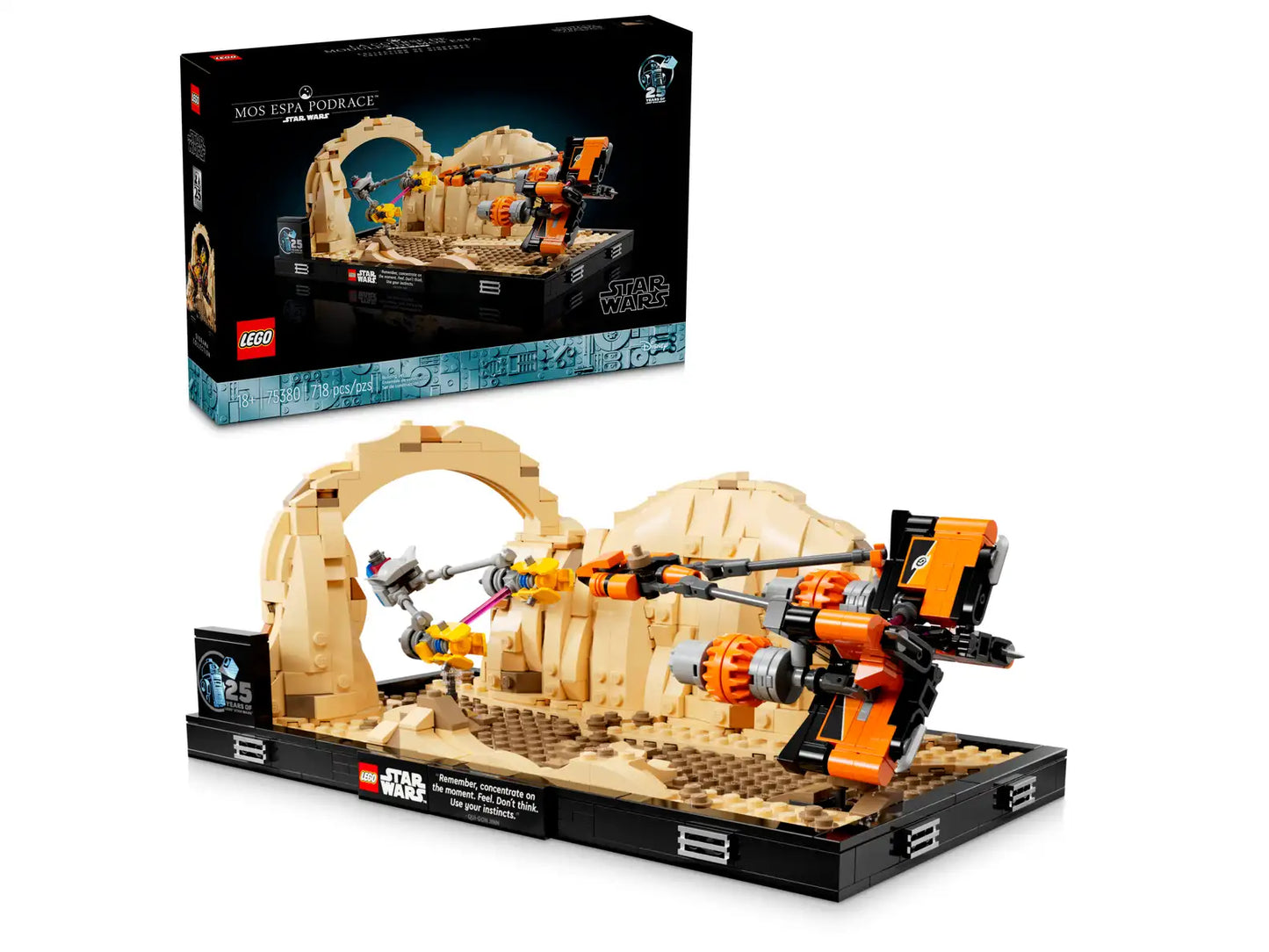 LEGO Star Wars 75380 Mos Espa Podrace™ Diorama