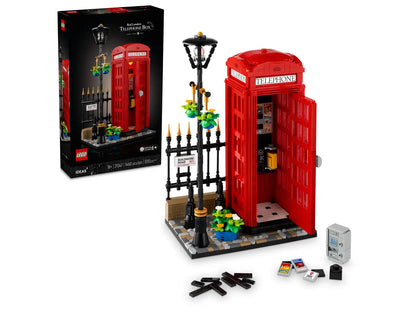 LEGO Ideas 21347 Red London Telephone Box