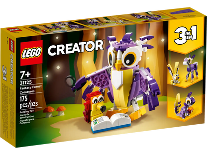 LEGO Creator 3-in-1 31125 Fantasy Forest Creatures