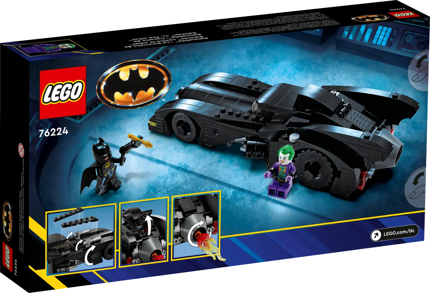 LEGO DC 76224 Batmobile™: Batman™ vs. The Joker™ Chase