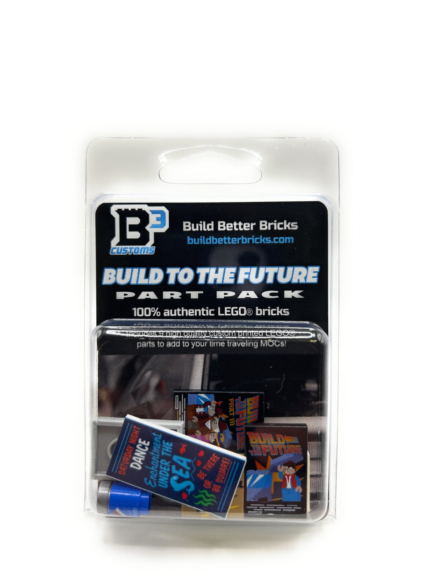 Build to the Future Pack made from LEGO parts - B3 Customs