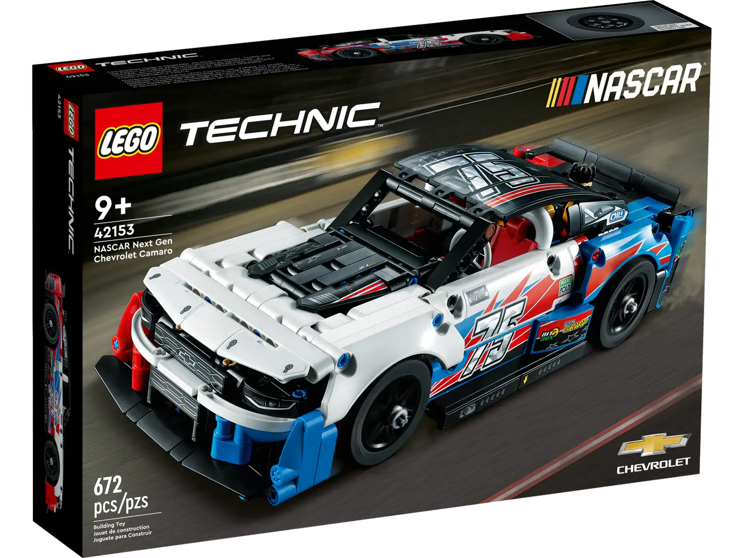 LEGO Technic 42153 NASCAR Next Gen Chevrolet Camaro