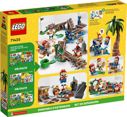 LEGO Super Mario 71425 Diddy Kong's Mine Cart Ride Expansion Set