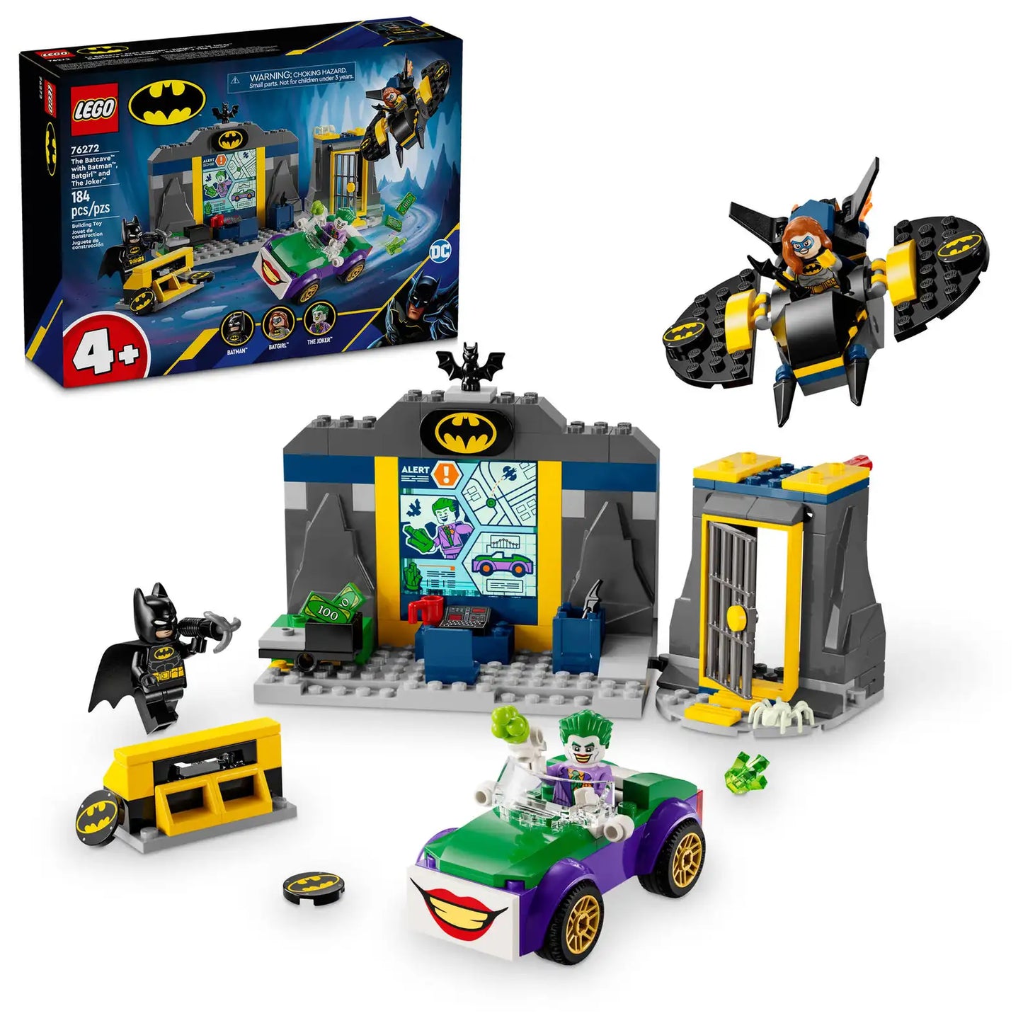 LEGO DC 76272 The Batcave™ with Batman™, Batgirl™ and The Joker™