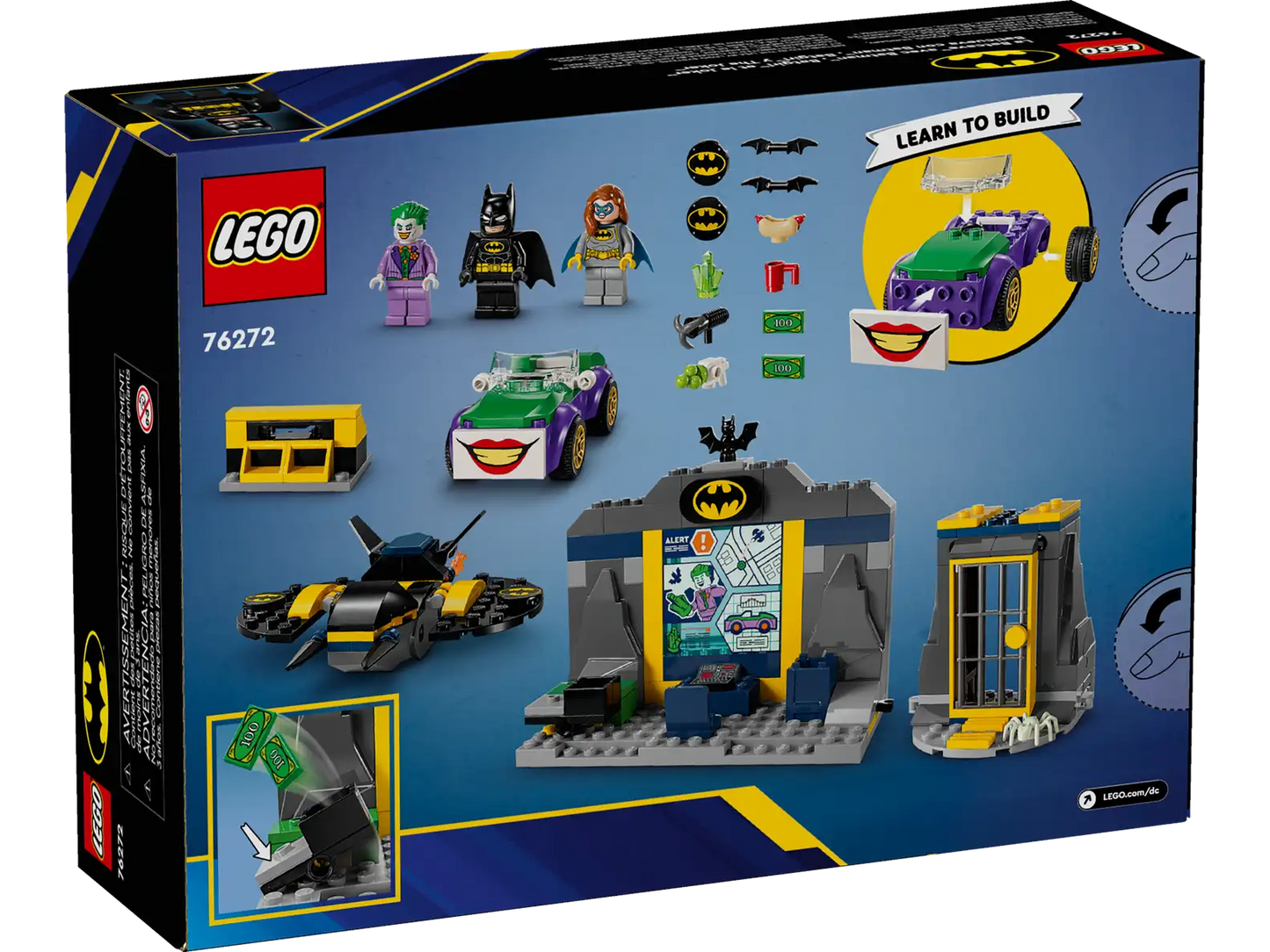 LEGO DC 76272 The Batcave™ with Batman™, Batgirl™ and The Joker™