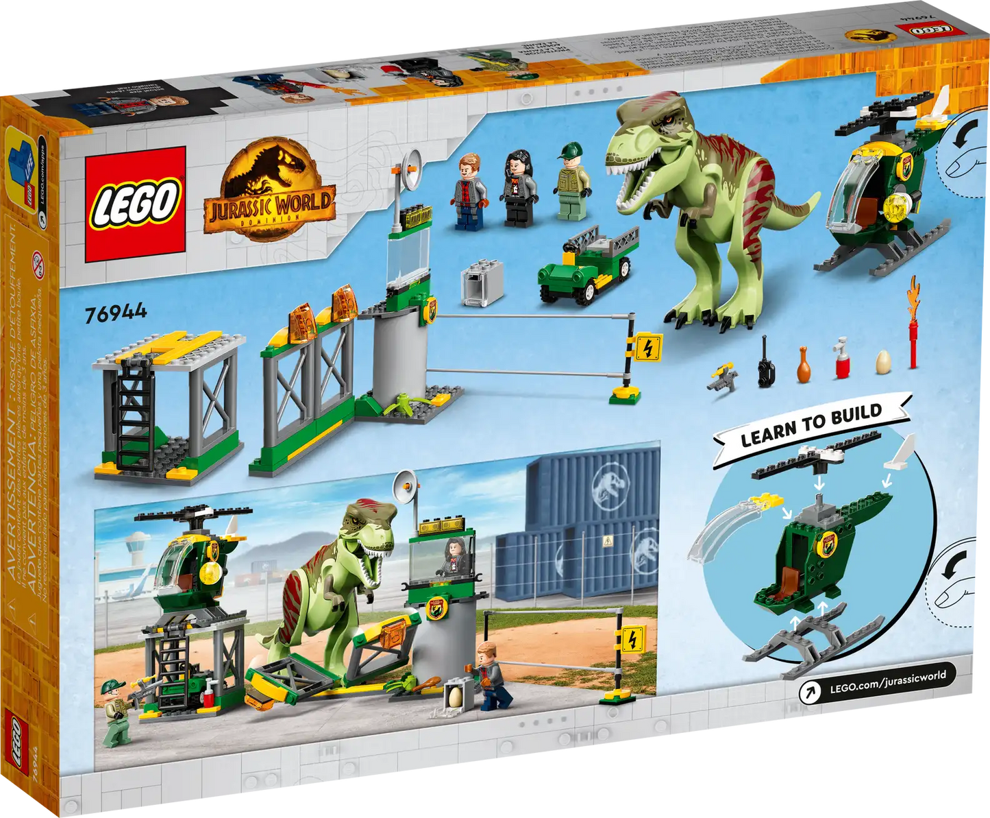 LEGO Jurassic World 76944 T Rex Dinosaur Breakout