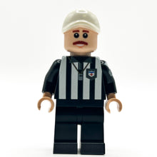 Football Referee Custom Minifig made with LEGO parts - B3 Customs