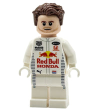 Max Verstappen F1 Racing Minifigure -Famous Minifigs Custom Printed Minifigure