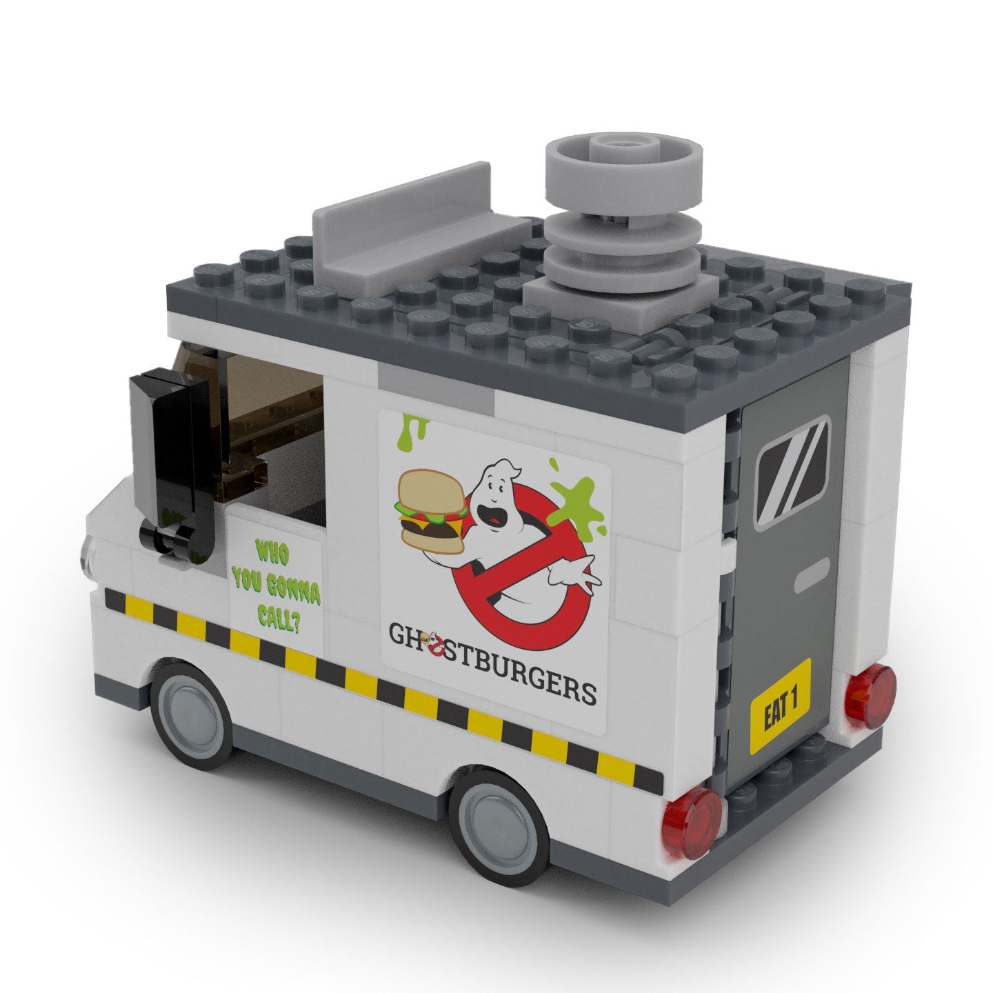 Ghost Burgers - B3 Customs® Food Truck w/ Minifigure