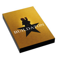 Buildaton Movie Cover (2x3 Tile) made using LEGO parts - B3 Customs