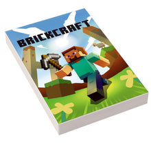 Brickcraft Video Game Cover (2x3 Tile) made using LEGO part - B3 Customs