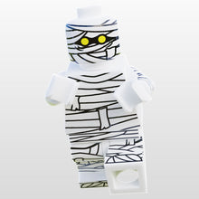 Halloween Mummy Minifig made using LEGO parts - B3 Customs