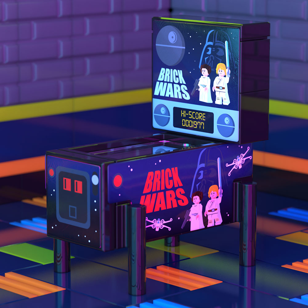 Custom LEGO Star Wars Pinball Arcade